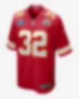 Low Resolution Jersey Nike de la NFL Game para hombre Nick Bolton Kansas City Chiefs Super Bowl LVIII