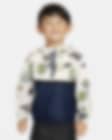 Low Resolution Nike Half-Zip Print Blocked Anorak Toddler Jacket