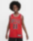 Low Resolution Koszulka dla dużych dzieci Nike NBA Swingman Chicago Bulls 2023/24 Icon Edition