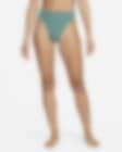 Low Resolution Parte inferior de traje de baño con cintura alta para mujer Nike