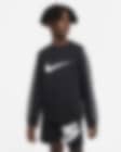 Low Resolution Fleecetröja med rund hals Nike Sportswear Repeat för ungdom (killar)