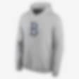 Low Resolution Nike Cooperstown Patch Club (MLB Brooklyn Dodgers) Men's Pullover Hoodie