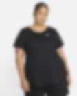 Low Resolution Nike Sportswear Club Essentials-T-shirt til kvinder (plus size)