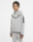Low Resolution Mikina Nike Sportswear Tech Fleece s kapucí a dlouhým zipem pro větší děti (chlapce)