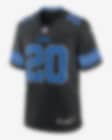 Low Resolution Barry Sanders Detroit Lions Men's Nike NFL Game Football Jersey