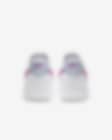 🧁Nike Air Force 1 07 Womens White Pink Turquoise Custom Girls Gs