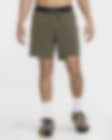 Low Resolution Shorts de running con forro de ropa interior Dri-FIT de 18 cm para hombre Nike Trail Second Sunrise