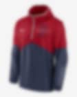 Low Resolution Nike Overview (MLB Boston Red Sox) Men's 1/2-Zip Jacket