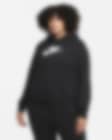 Low Resolution Sudadera con gorro sin cierre para mujer Nike Sportswear Club Fleece (talla grande)