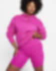Low Resolution Nike Universa Pantalón corto de talle alto y sujeción media de 20 cm con bolsillos de ciclismo - Mujer