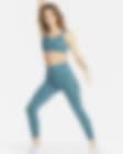 Low Resolution Nike Go 7/8-legging met hoge taille, zakken en complete ondersteuning voor dames
