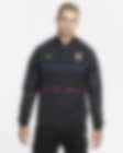 Low Resolution FC Barcelona Nike Dri-FIT-fodboldtræningsjakke til mænd