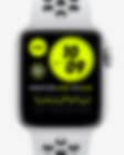 Low Resolution Apple Watch Nike SE (GPS + Cellular) con correa Nike Sport 40 mm Caja de aluminio plateada