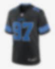 Low Resolution Jersey de fútbol americano Nike de la NFL Game para hombre Aidan Hutchinson Detroit Lions