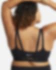 Low Resolution Nike Zenvy Strappy Women's Light-Support Padded Sports Bra (Plus Size)