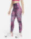 Low Resolution Nike One Women's High-Waisted 7/8 Allover Print Leggings