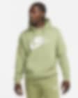 Low Resolution Sudadera con gorro sin cierre con estampado para hombre Nike Sportswear Club Fleece