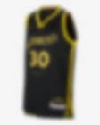 Low Resolution Stephen Curry Golden State Warriors 2023/24 City Edition Nike Swingman NBA-jersey met Dri-FIT voor kids