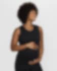Low Resolution Camisola sem mangas de corte estreito Dri-FIT Nike (M) One para mulher (Maternity)