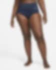 Low Resolution Nike Essential Women's High-Waisted Bikini Swim Bottom (Plus Size)
