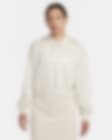 Low Resolution Sudadera con gorro oversized cropped para mujer Nike Sportswear Club Fleece