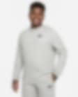 Low Resolution Nike Sportswear Tech Fleece Big Kids' (Boys') Sweatshirt (Extended Size)