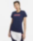 Low Resolution Paris Saint-Germain T-shirt met korte mouwen voor dames