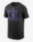Low Resolution Colorado Rockies Team Scoreboard Men's Nike MLB T-Shirt