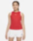 Low Resolution NikeCourt Dri-FIT Victory Older Kids' (Girls') Tennis Tank
