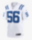 Indianapolis Colts No56 Quenton Nelson Men's White Nike Multi-Color 2020 Crucial Catch Limited Jersey