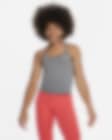 Low Resolution Camiseta de tirantes con bra deportivo para niñas talla grande Nike Indy