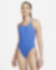 Low Resolution Nike HydraStrong Solid Einteiliger Damen-Badeanzug mit Spiderback-Design