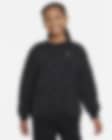 Low Resolution Overdimensioneret Nike Sportswear Club Fleece-sweatshirt til større børn (piger)