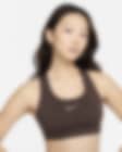Low Resolution Nike Swoosh Medium-Support Women's Padded Monogram Sports Bra