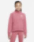 Low Resolution Nike Sportswear Club Fleece Big Kids' (Girls') 1/2-Zip Pullover