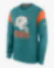 Nike Rewind (nfl Miami Dolphins) Ringer T-shirt in Blue