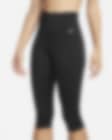 Nike Womens One Capri Leggings Black