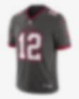 Nike Tampa Bay Buccaneers No12 Tom Brady White Men's Super Bowl LV Bound Stitched NFL Vapor Untouchable Limited Jersey