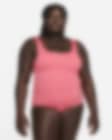 Low Resolution Traje de baño de una sola pieza con espalda en U para mujer talla grande Nike Essential