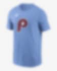 Low Resolution Playera Nike de la MLB para hombre Philadelphia Phillies Cooperstown Logo