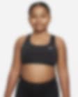 Low Resolution Brassière de sport Nike Swoosh pour Fille plus âgée (taille étendue)