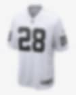 Nike Las Vegas Raiders No28 Josh Jacobs White Youth Stitched NFL Vapor Untouchable Limited Jersey