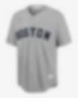 MLB Boston Red Sox (Carl Yastrzemski) Men's Cooperstown Baseball Jersey