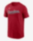 Low Resolution Nike Wordmark (MLB Cleveland Guardians) Men's T-Shirt