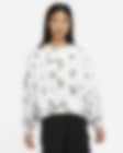 Low Resolution Nike Sportswear Women's Oversized Fleece Tie-Dye Crew Sweatshirt
