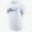 Low Resolution Los Angeles Dodgers Team Swoosh Lockup Men's Nike MLB T-Shirt