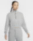 Low Resolution Nike Sportswear Phoenix Fleece Women's 1/4-Zip Cropped French Terry Sweatshirt