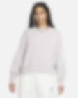 Low Resolution Oversized Nike Sportswear Phoenix Fleece-sweatshirt med rund hals til kvinder