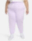 Low Resolution Calças de fato de treino folgadas de cintura subida Nike Sportswear Phoenix Fleece para mulher (tamanhos grandes)