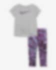Low Resolution Nike Dri-FIT Leggings Set met print Babyset (12-24 maanden)
